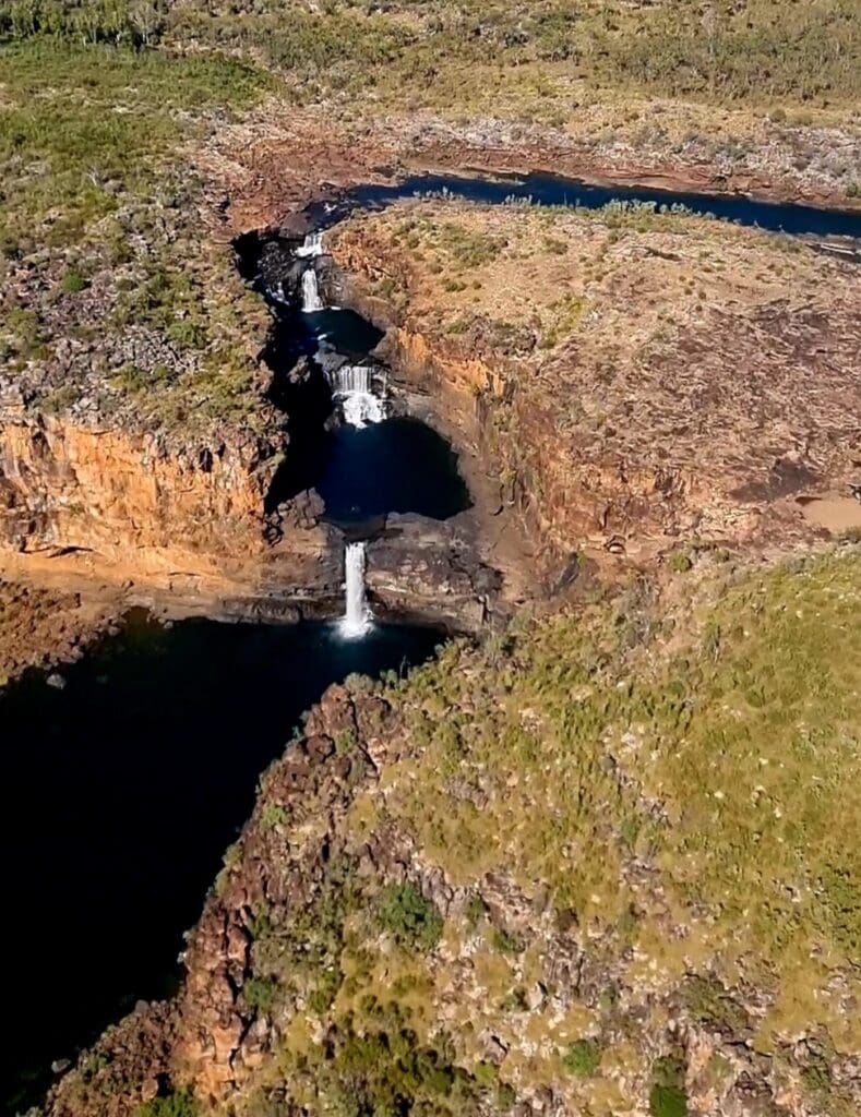 Mitchell falls from the air. essential to post as it is on seeing the falls from the air. 