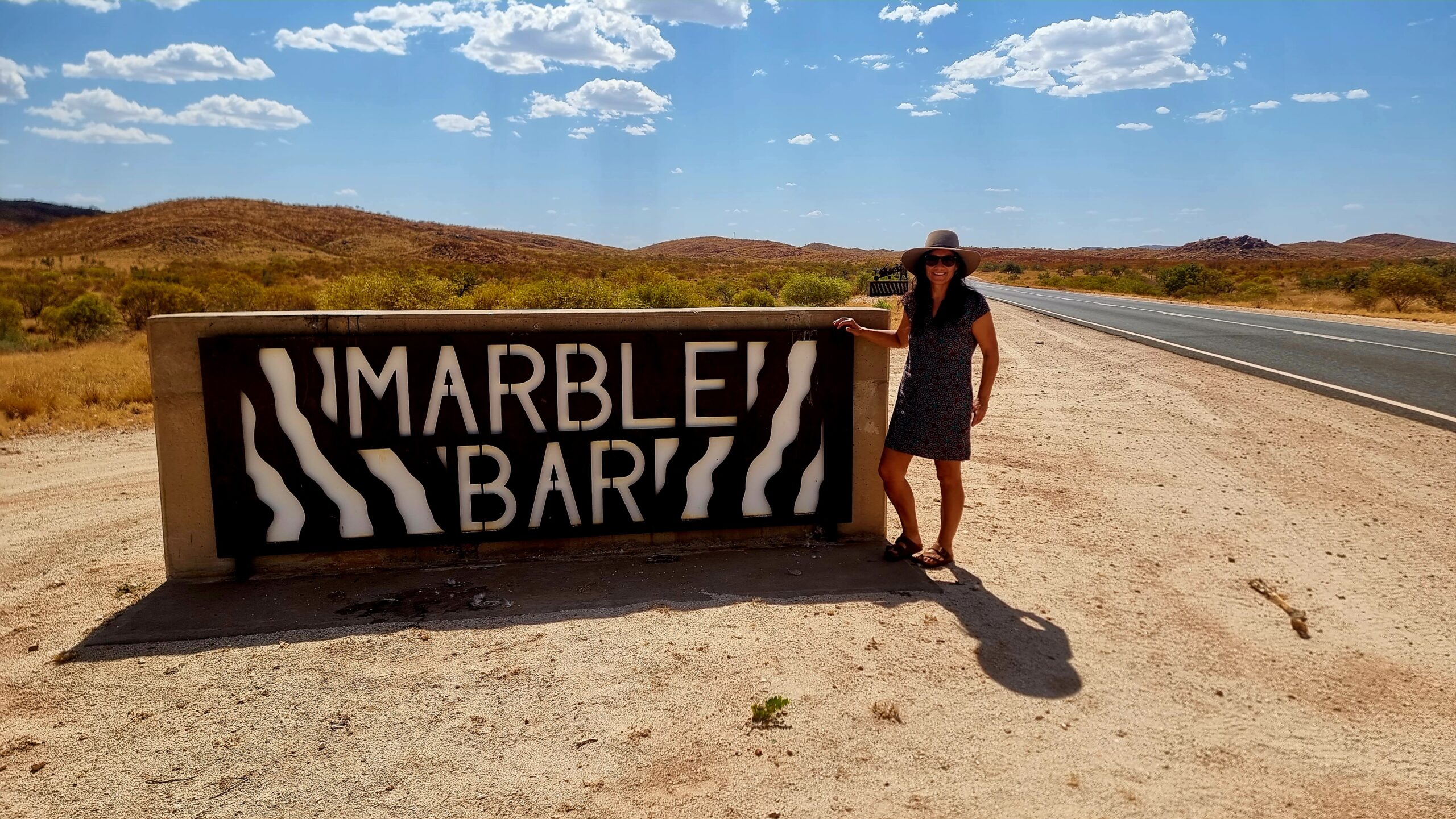 To tell solo women travelers about Marble Bar town