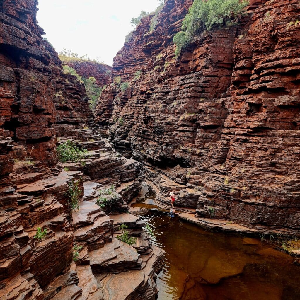 This picture supports the Newman post as Karijini is a major tourist attraction and Newman is the base where people get there provisions. 