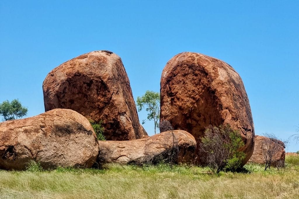 picture adds to the text on Tennant Creek as this is a major NT tourist attraction and close to Tennant Creek