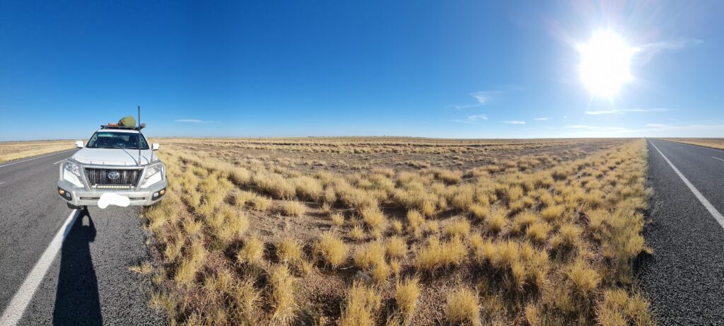 showing the current countryside now travelling to Winton from Longreach. 