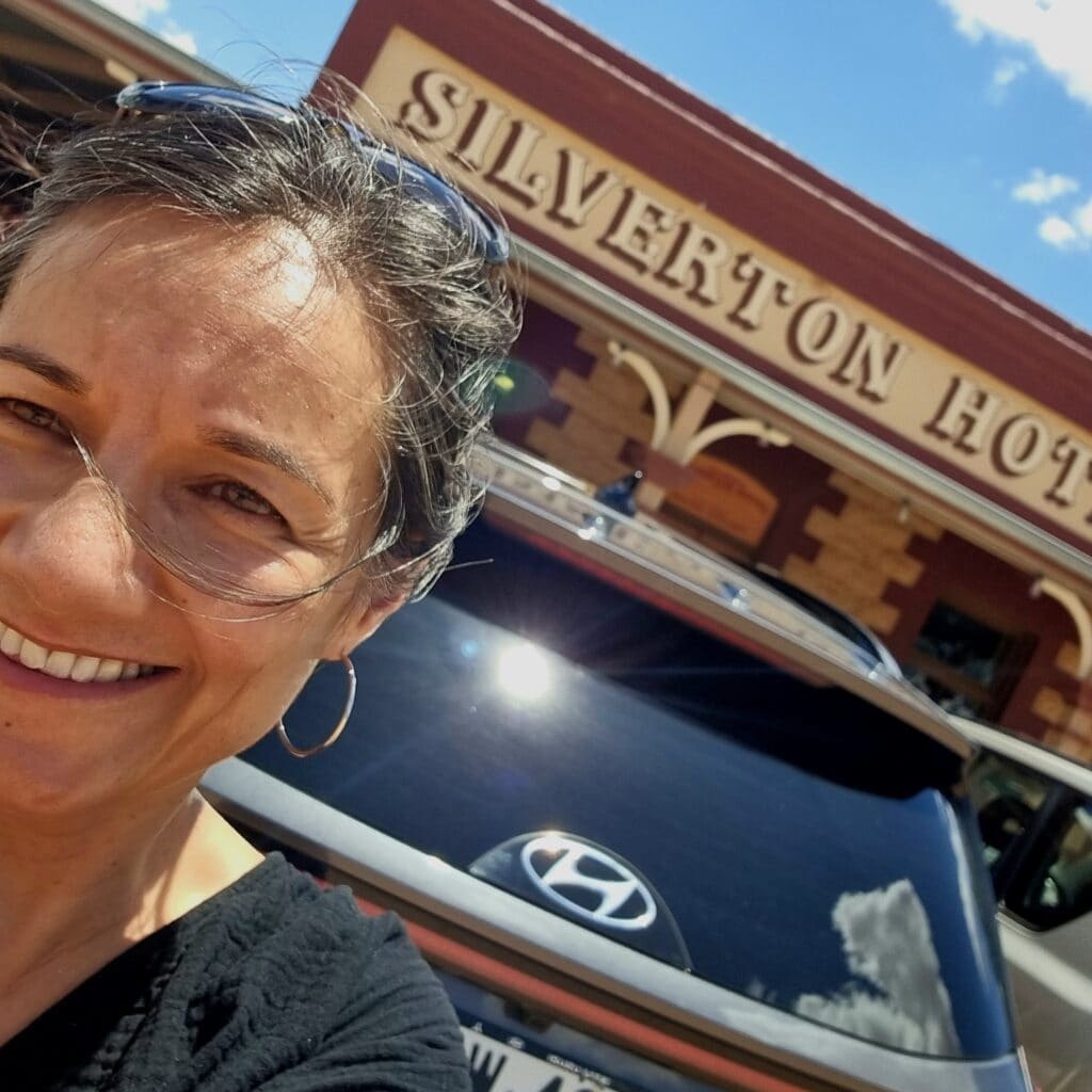 me travelling as a solo female traveller at Silverton Hotel